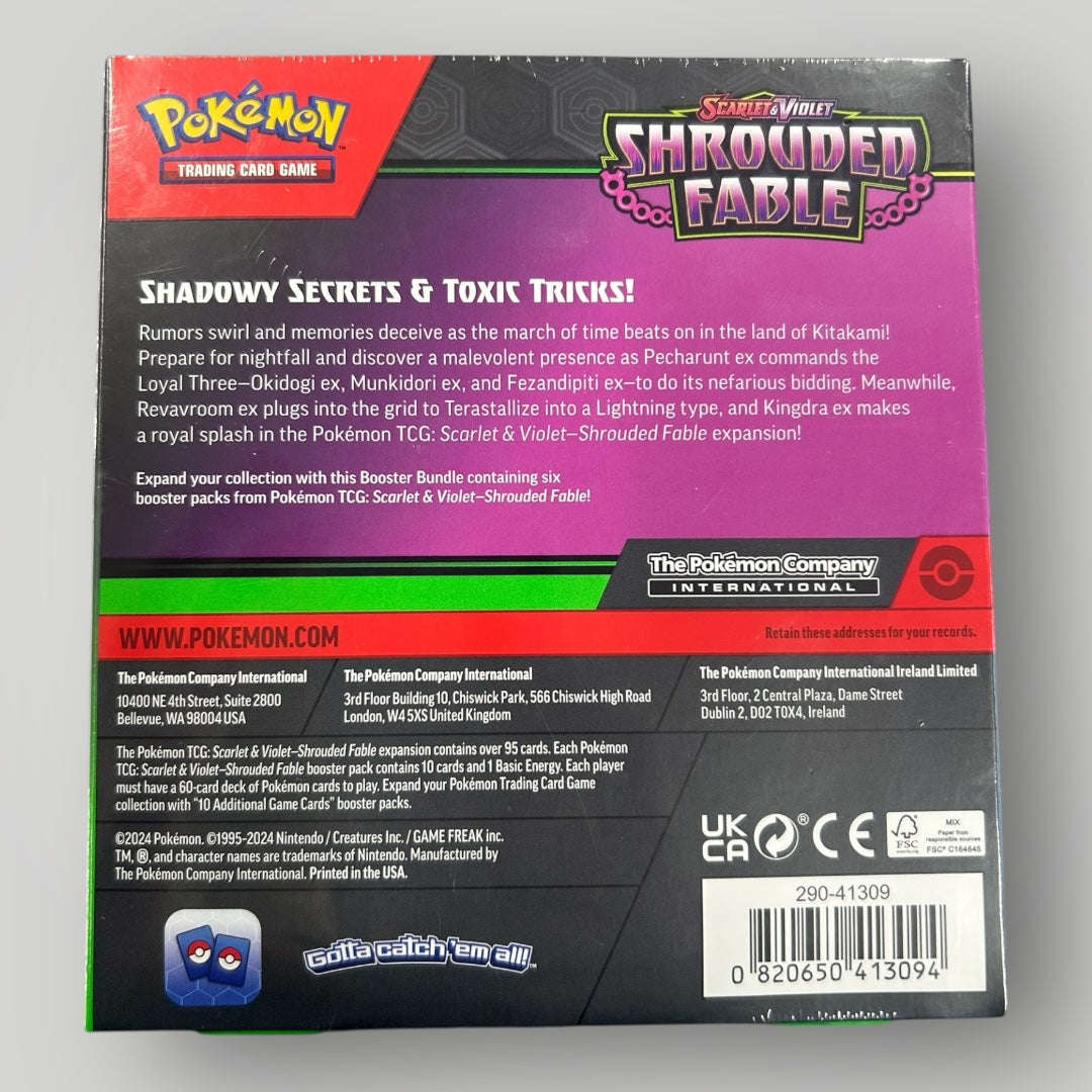 Pokémon shrouded fable Booster bundle