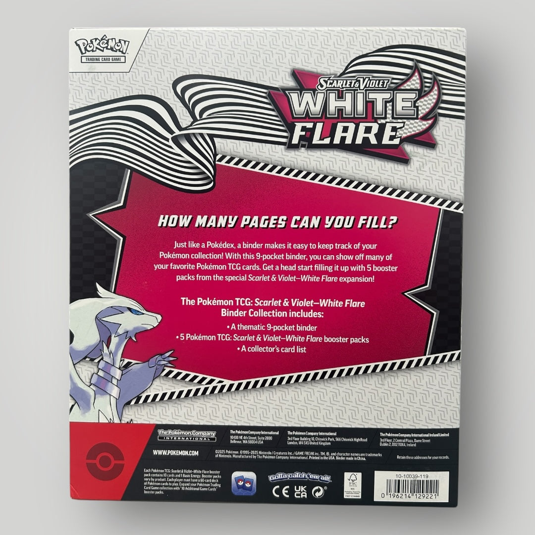 Pokemon: White flare Binder collection