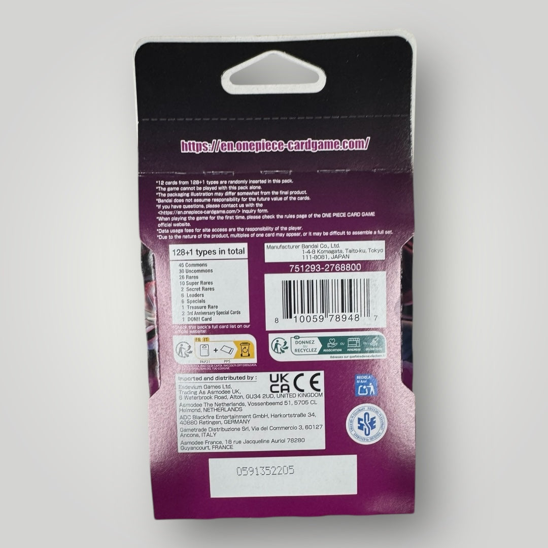 A Fist of Divine Speed sleeved booster OP-11