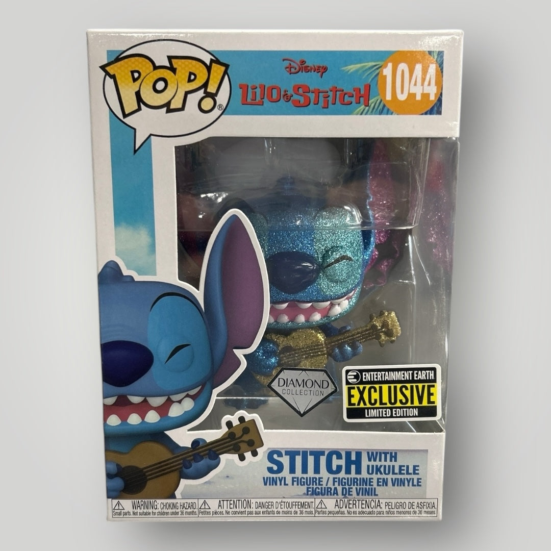 Lilo and Stitch, Stitch with Ukulele diamond #1044