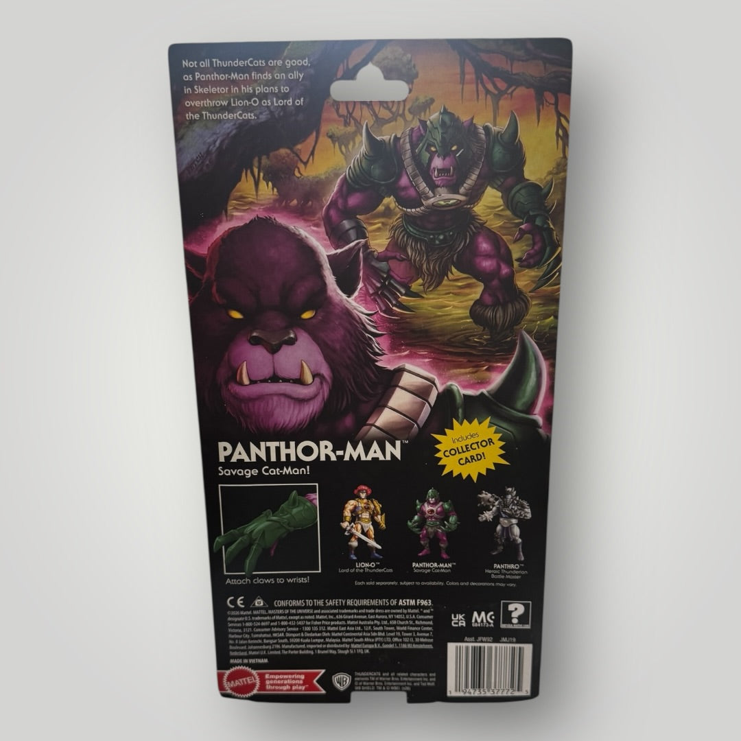 MATTEL Masters of Universe X ThunderCats Wave 3 Panthor Man Action Figure
