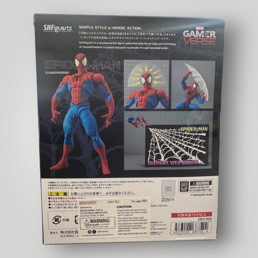 Bandai Tamashii Nations Gamerverse S.H.Figuarts Spider-Man Action Figure