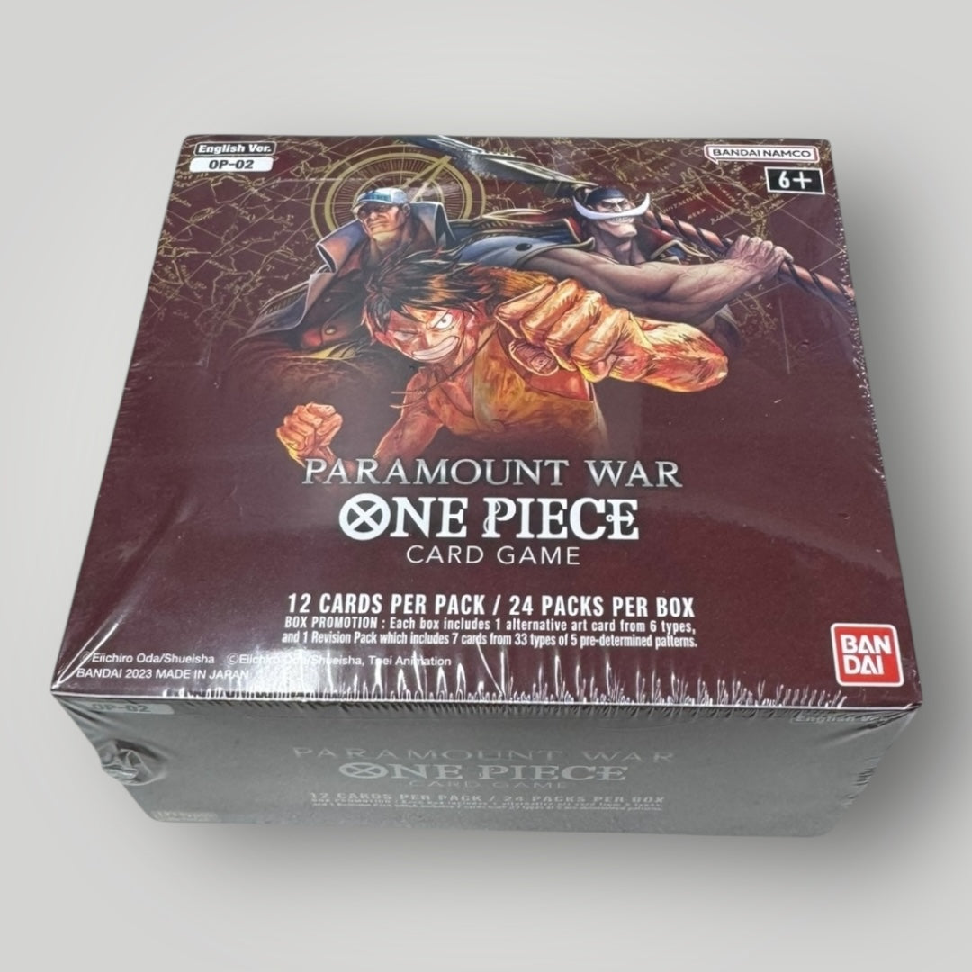One Piece OP-02 Paramount War Booster Box
