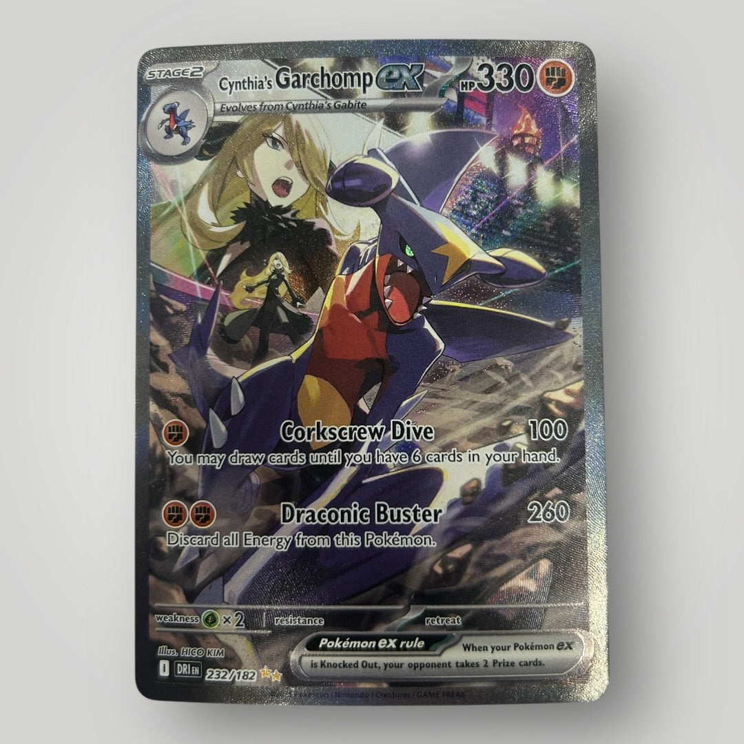 Cynthia's Garchomp ex 232/182 POP'N TOYZ Cynthia's Garchomp ex 232/182 POP'N TOYZ