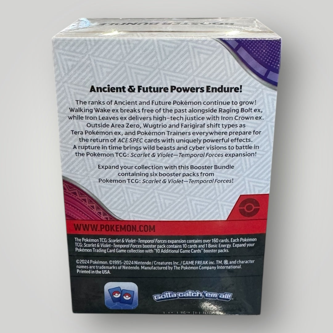 Pokemon S&V Temporal Forces Booster Bundle