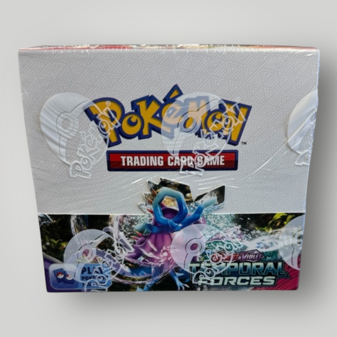 Pokemon SV05 Temporal Forces Booster Box POP'N TOYZ Pokemon SV05 Temporal Forces Booster Box POP'N TOYZ