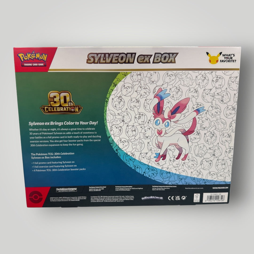 30th Celebration Sylveon ex Box