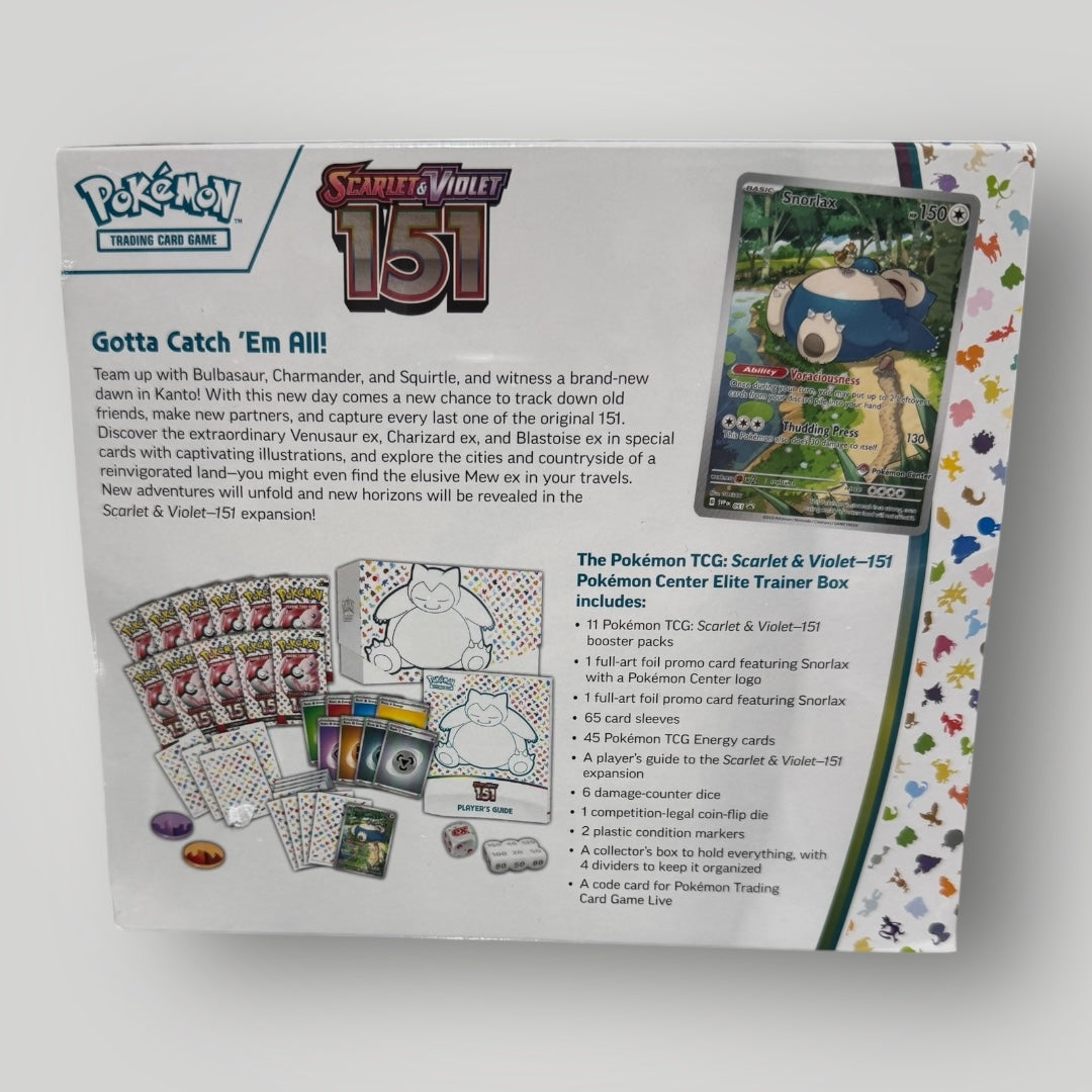 Scarlet and Violet 151 Pokemon Center ETB
