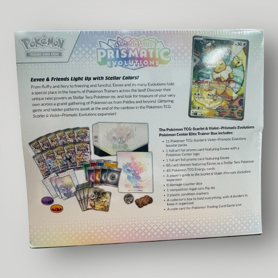 Prismatic Evolutions ETB - Pokemon Center