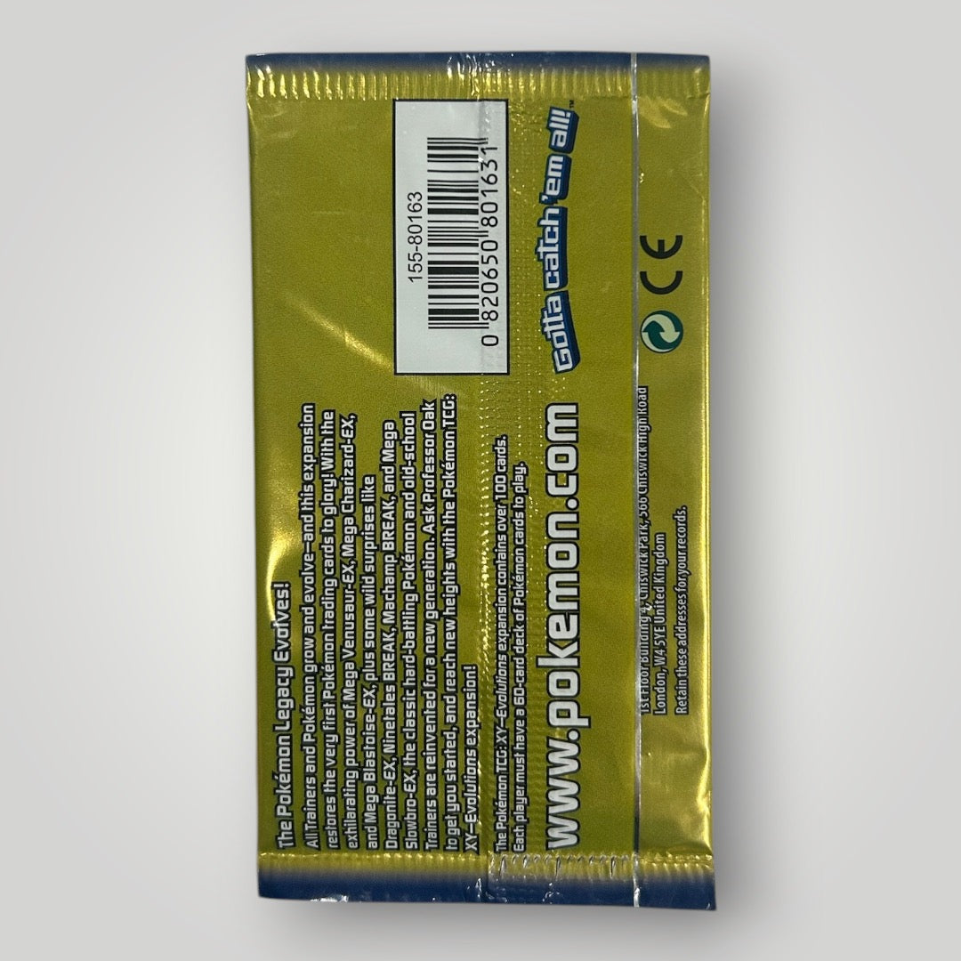 Pokémon XY evolutions 3-Card booster pack