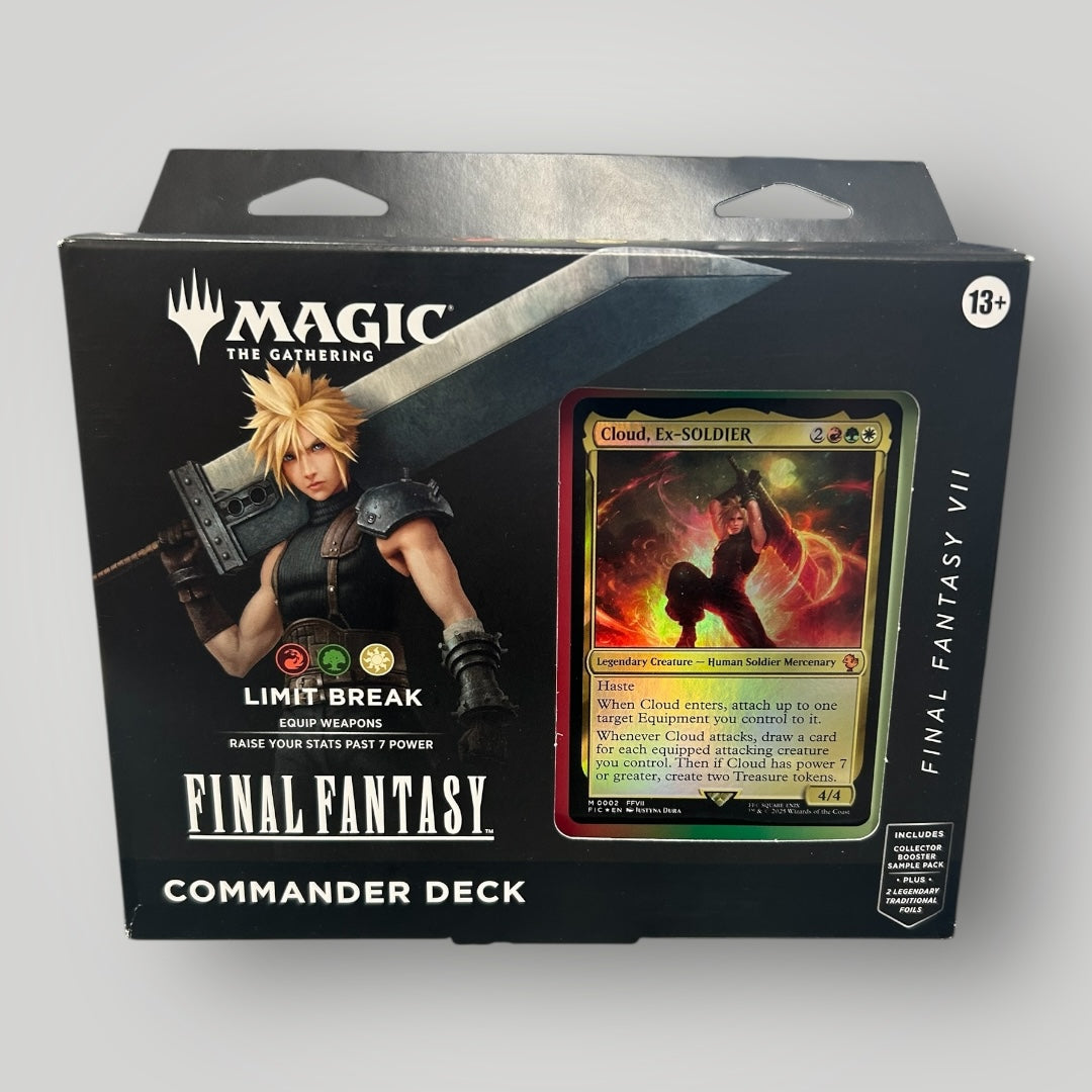 MTG×FF Commander Deck LIMIT BREAK MTG-Limit Break (Cloud) Final Fantasy Collector Commander Deck