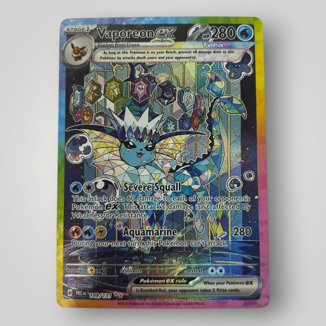 Vaporeon ex 149/131 POP'N TOYZ Vaporeon ex 149/131 POP'N TOYZ