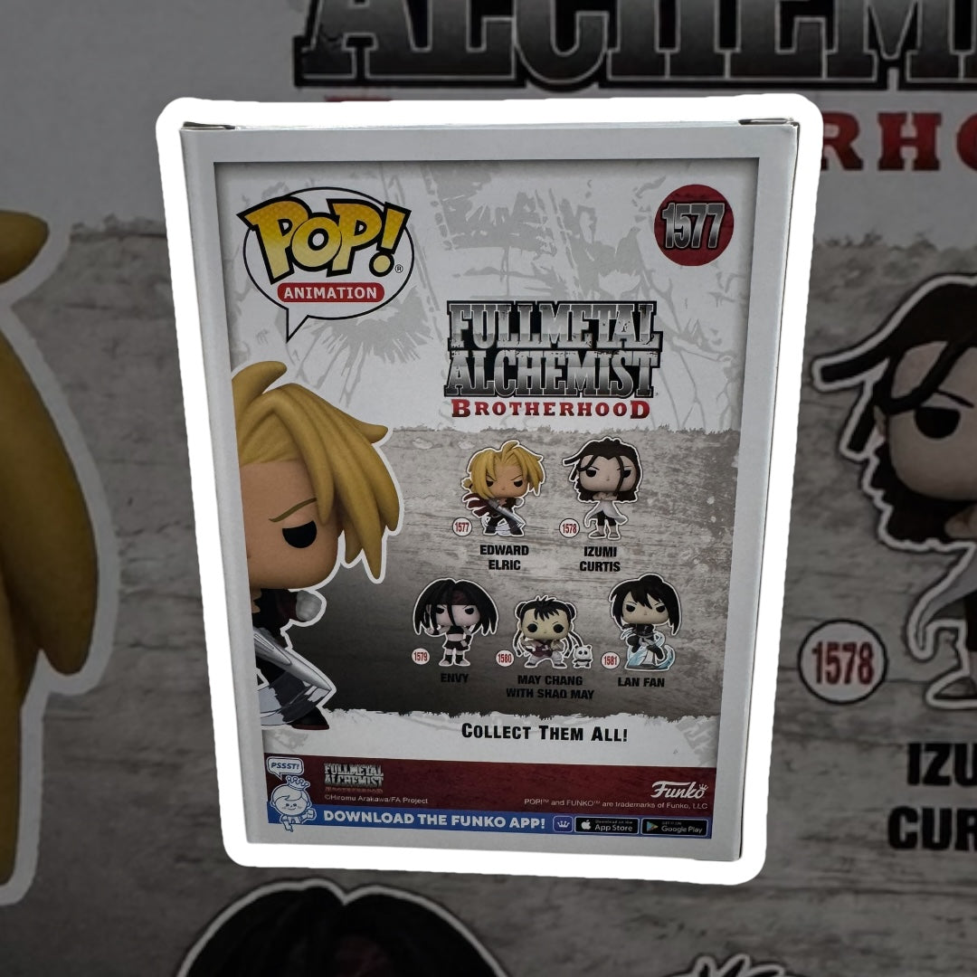 Fullmetal Alchemist Edward Elric Autographed by Vic Mignogna