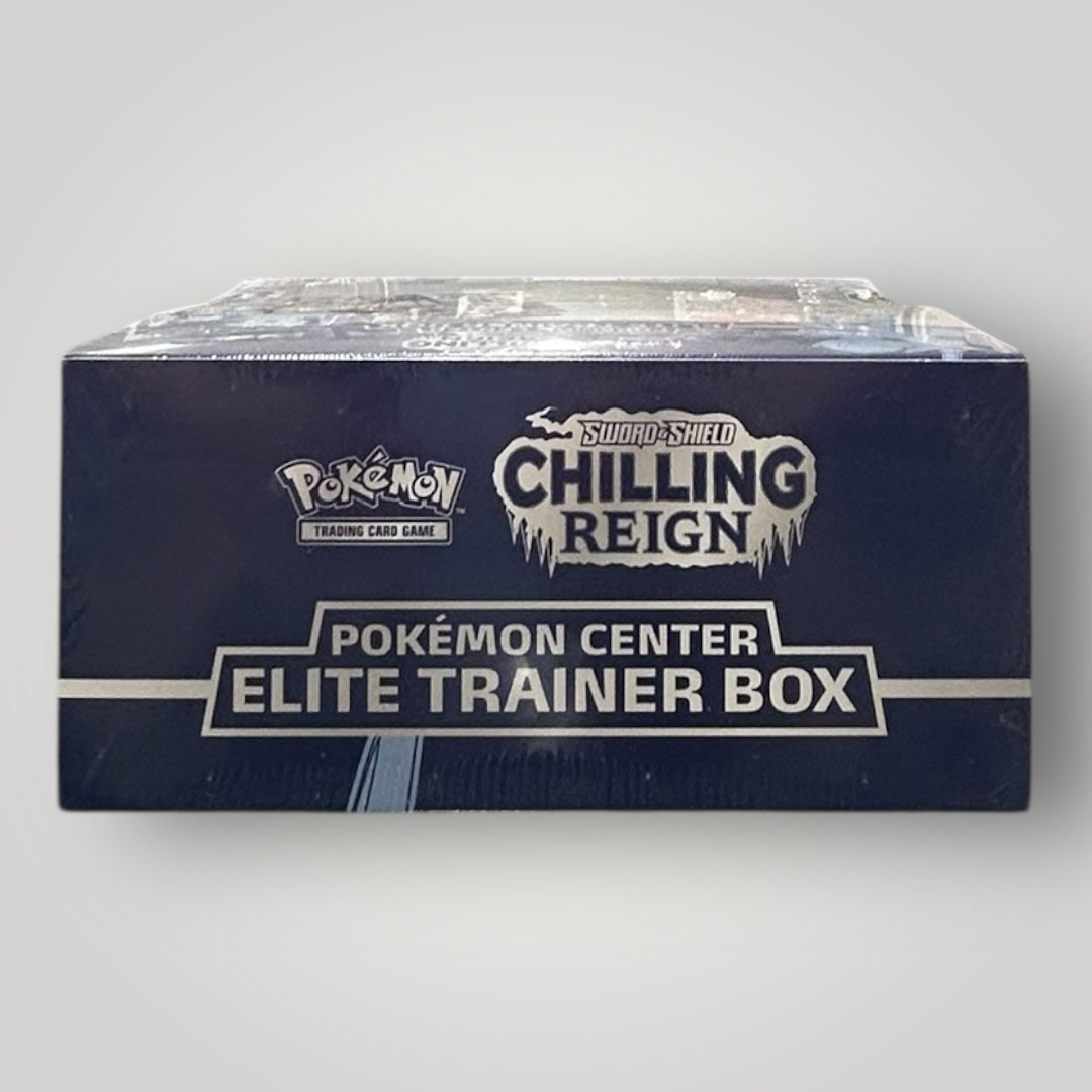 Pokémon chilling reign Pokémon center Elite Trainer Box