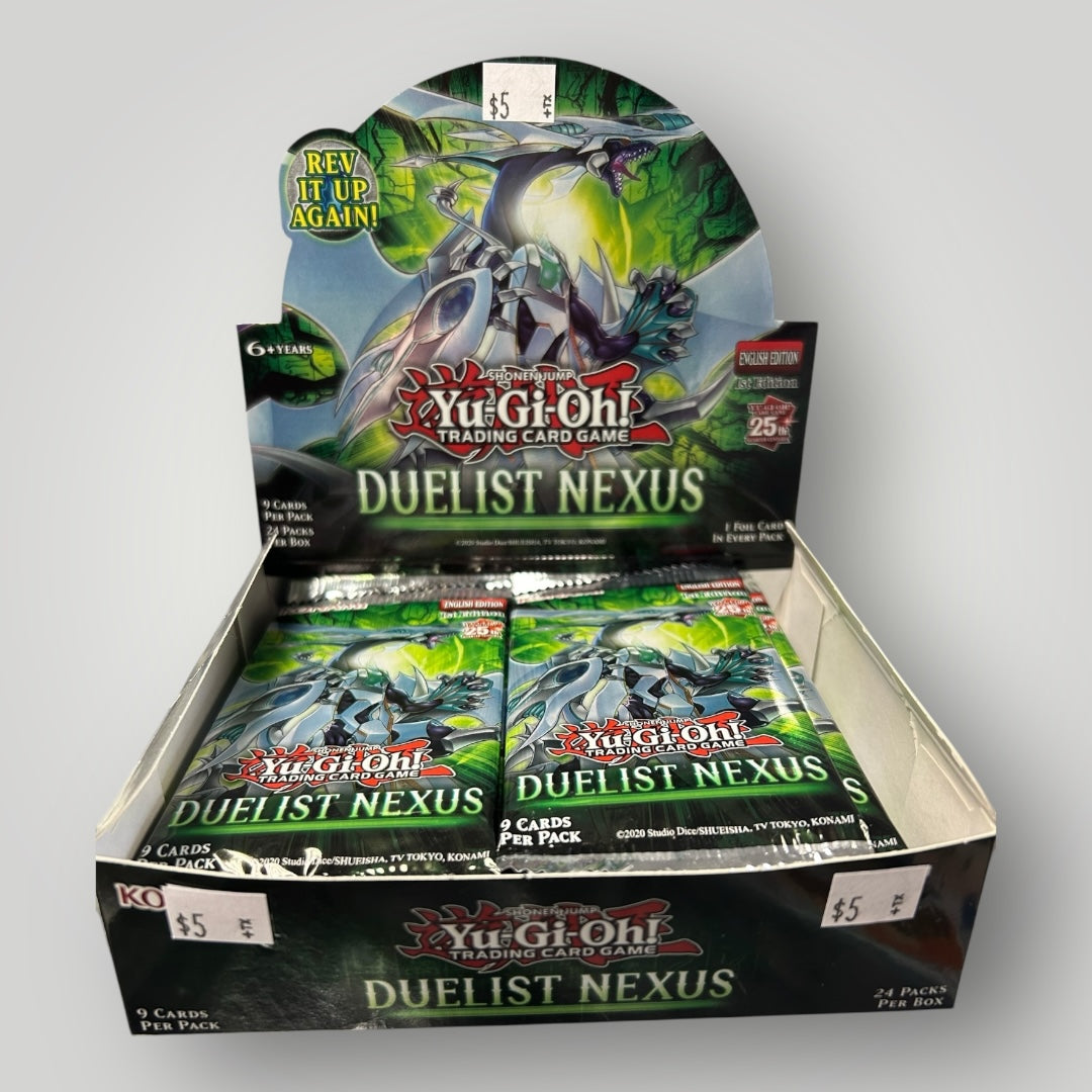 Yu-Gi-Oh! Duelist Nexus individual packs. POP'N TOYZ Yu-Gi-Oh! Duelist Nexus individual packs. POP'N TOYZ