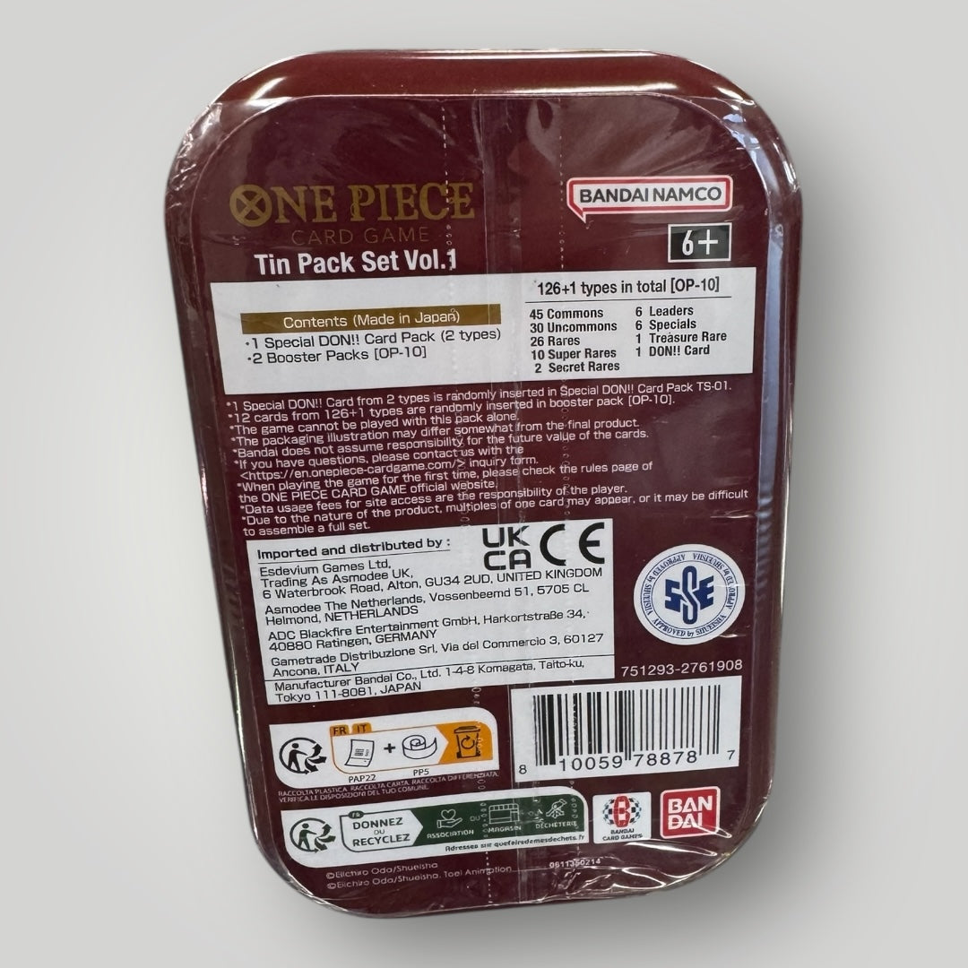 One piece: Tin pack set Vol. 1