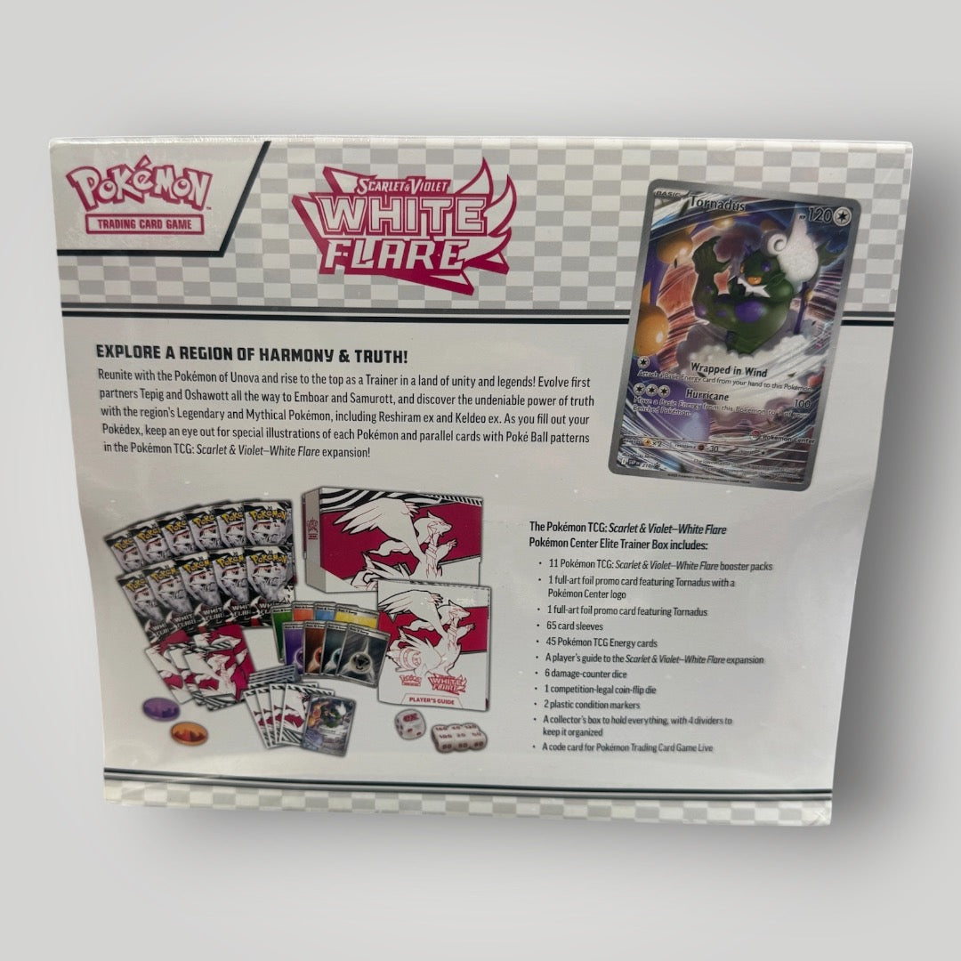 White Flare Pokemon Center ETB