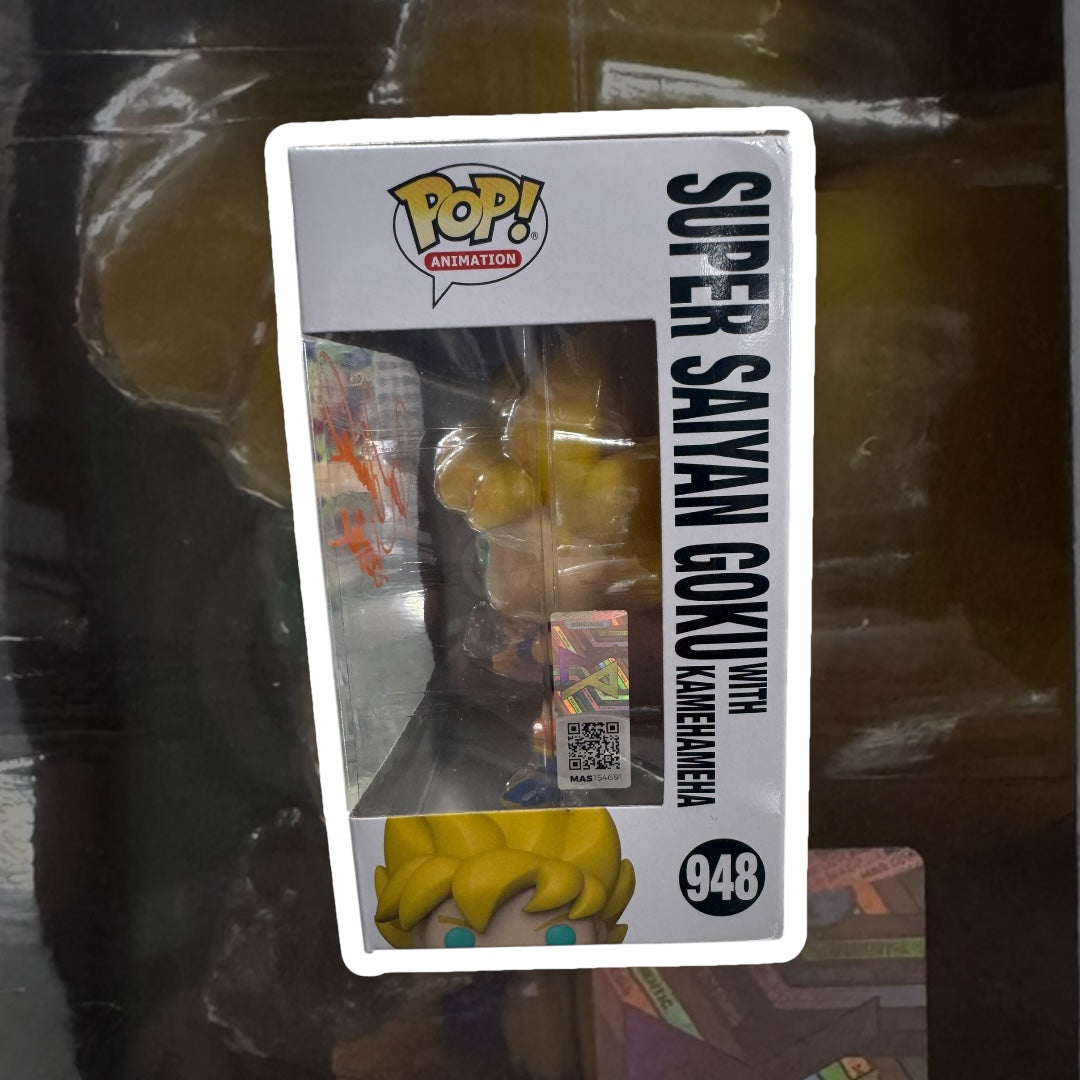 Dragon Ball Z Super Saiyan Goku Autographed by Sean Schemmel