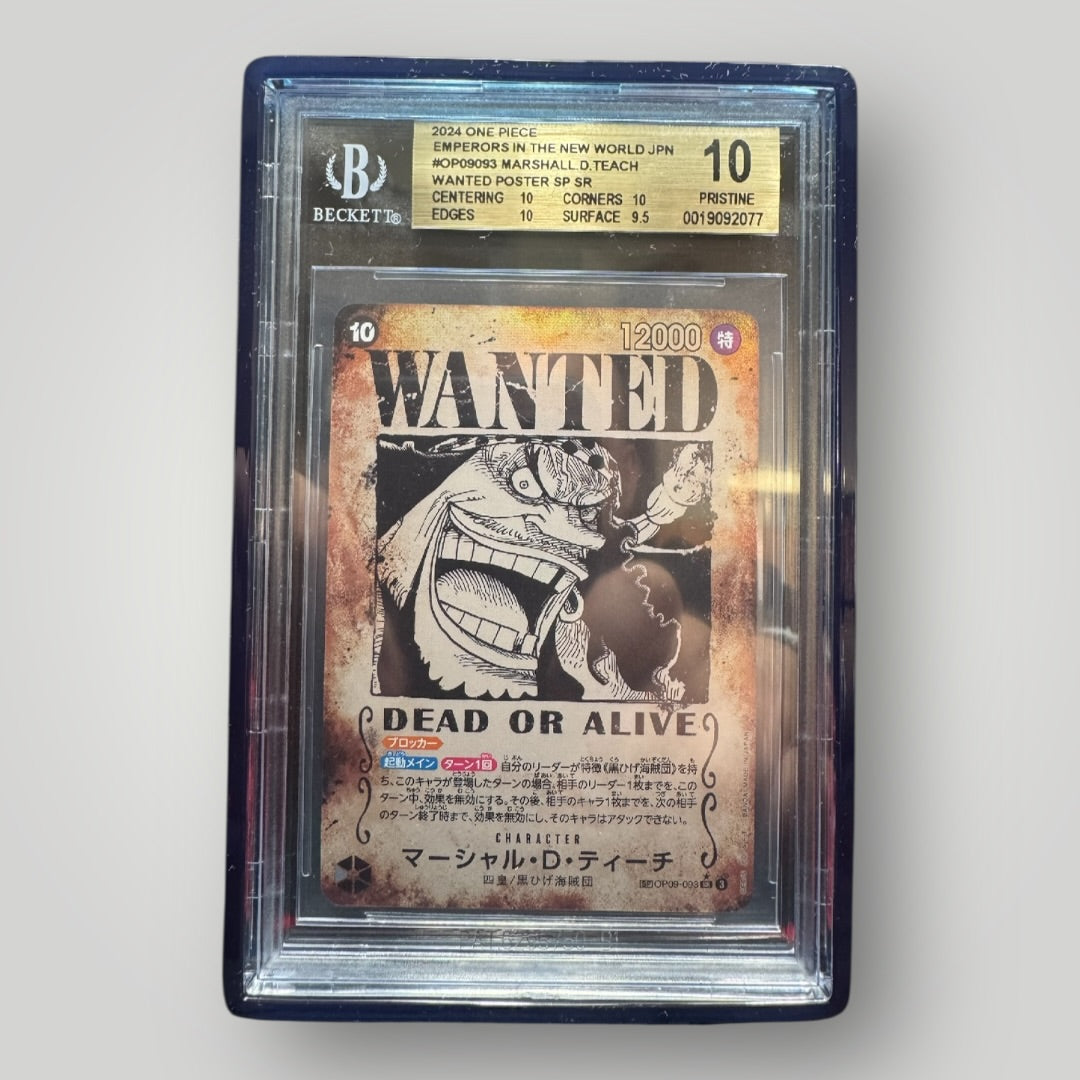 One Piece Marshall D. Teach BGS 10 Emperors In The New World (JPN)
