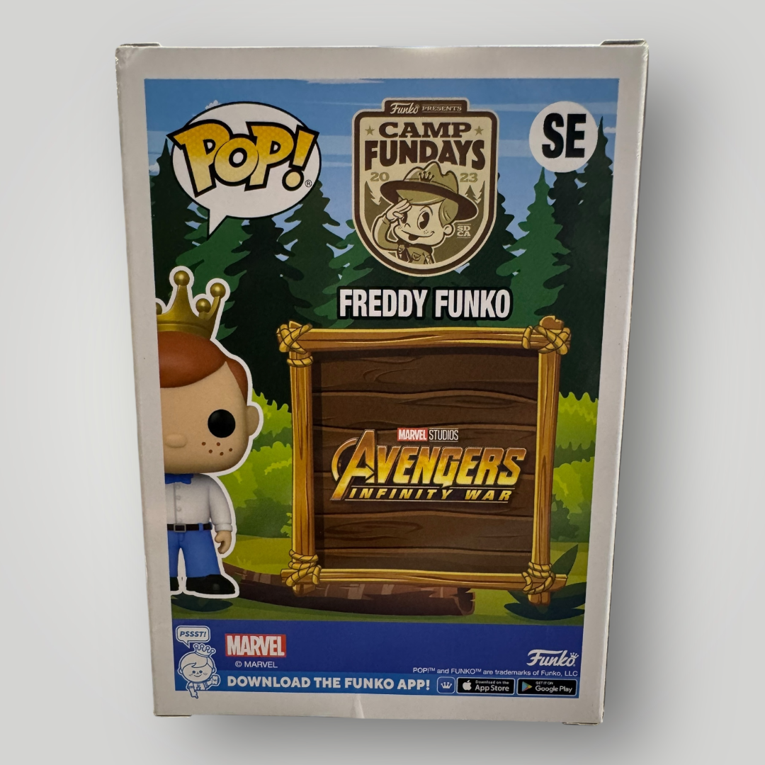 Funko Freddy As Captain America (Metallic)