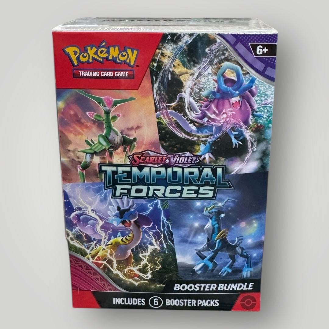 Pokemon S&V Temporal Forces Booster Bundle – POP'N TOYZ