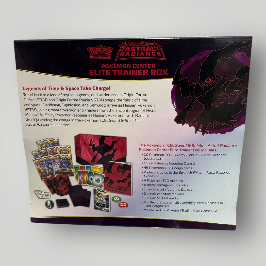 Pokemon SWSH10 Astral Radiance Pokemon Center Elite Trainer Box