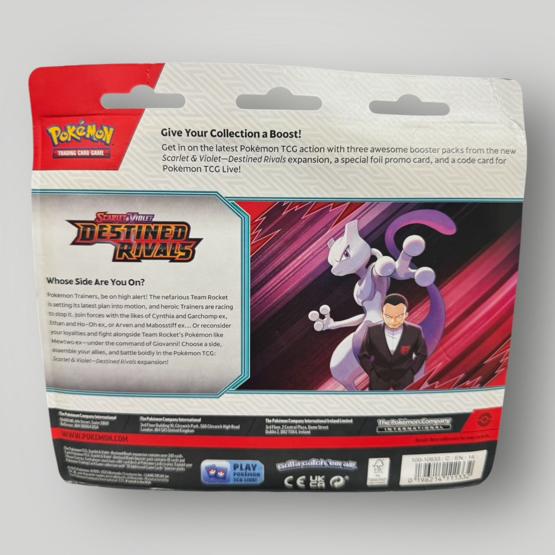 Destined Rivals 3 Pack Zebstrika Blister