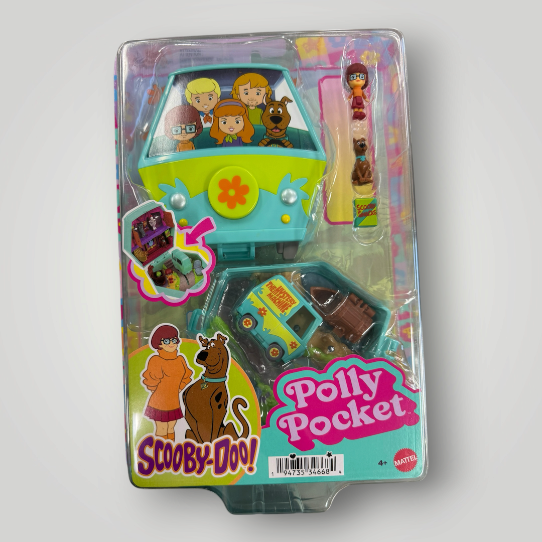 Polly Pocket x Scooby-Doo! Mystery Machine Compact Playset – Mattel