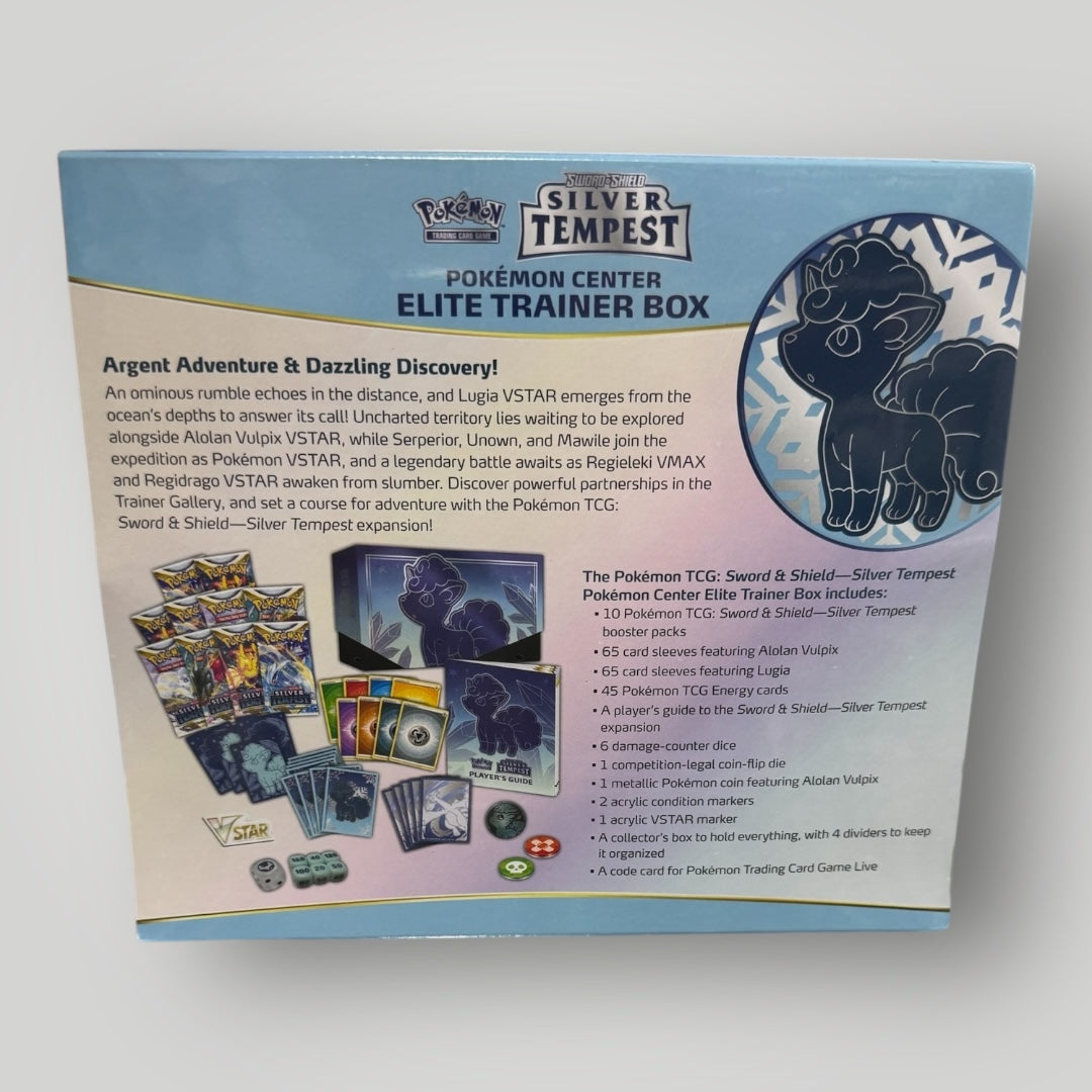 Silver Tempest Pokemon Center ETB