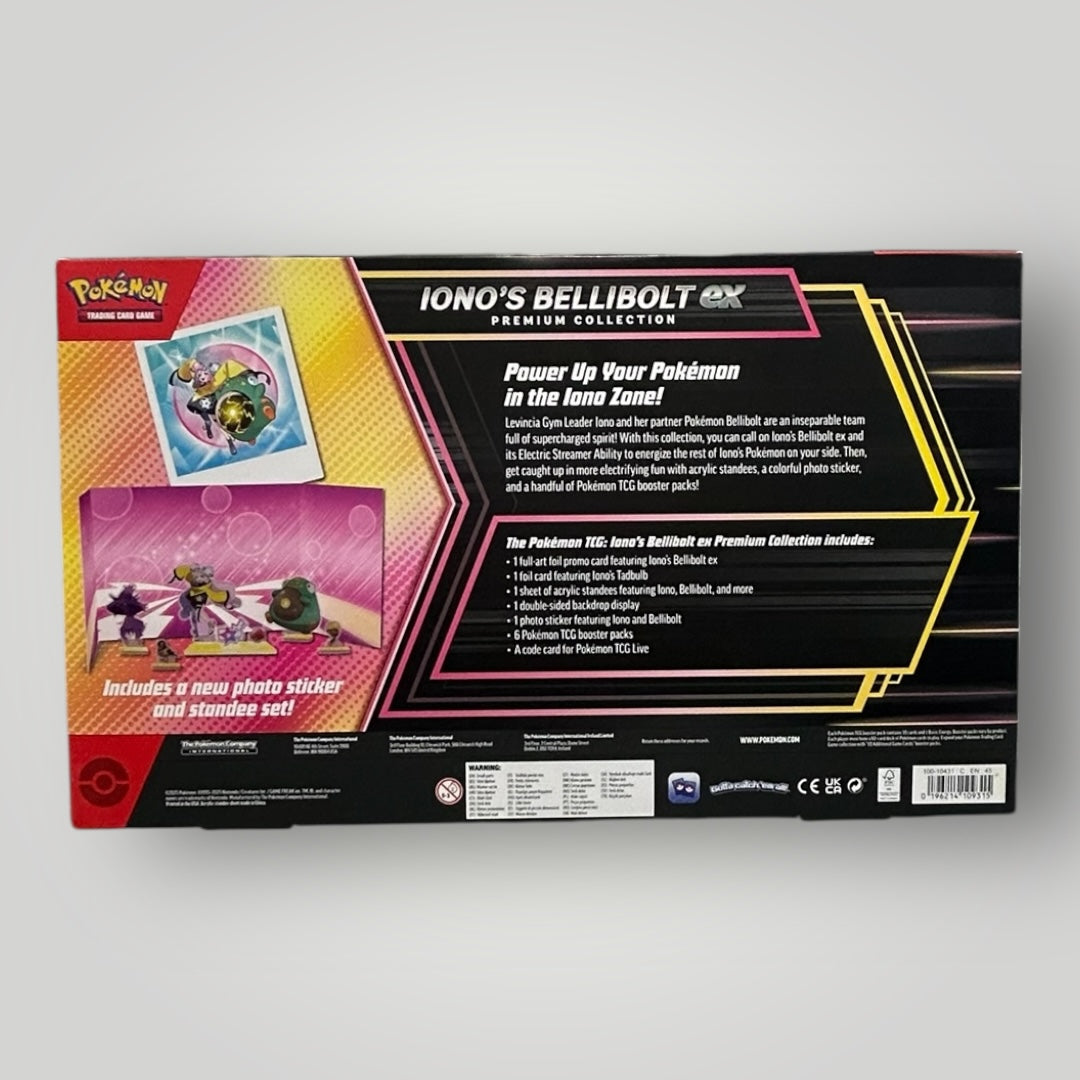 Pokémon Iono’s Bellibolt ex Premium Collection