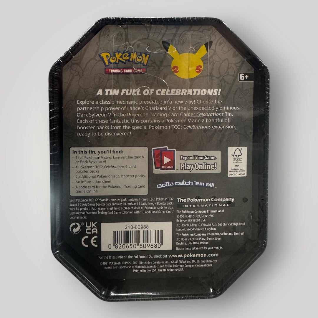 Pokémon, Celebrations Tin (Dark Sylveon V)