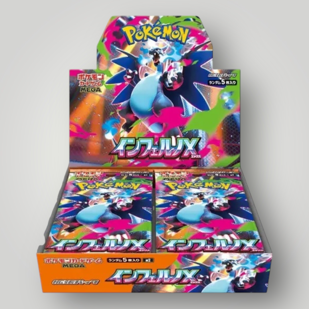 Pokemon Japanese Inferno X Booster Box - M2