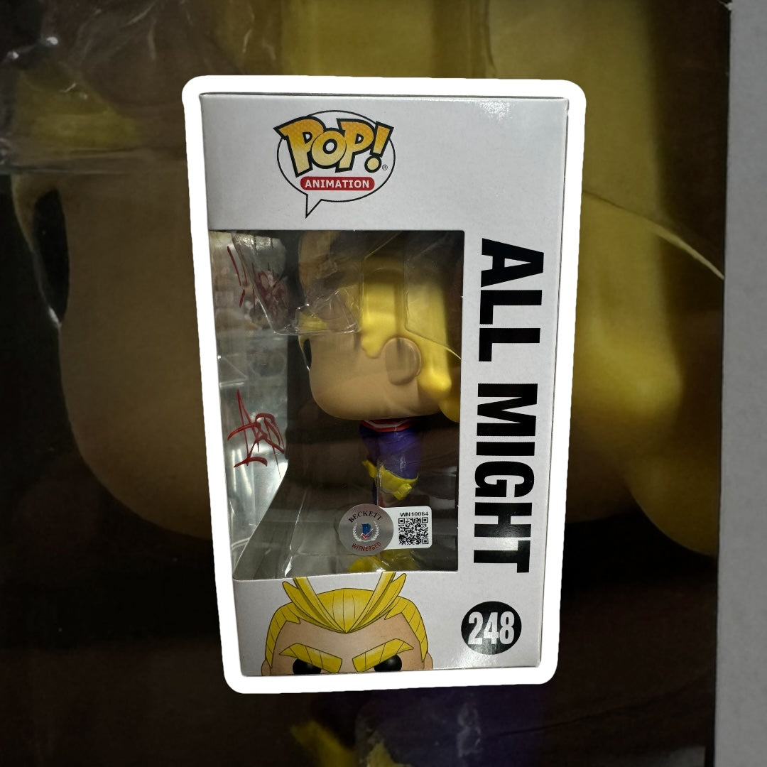 My Hero Academia All Might Autographed by Christopher Sabat