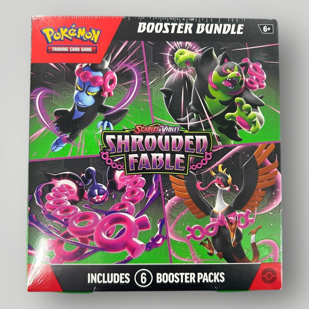 does shrouded fable have booster boxes Pokemon Shrouded Fable Elite Trainer Box Pokemon TCG: Scarlet & Violet Shrouded  Fable  Sealed Box Of 36 Packs (Free Shipping) Sealed Pokemon