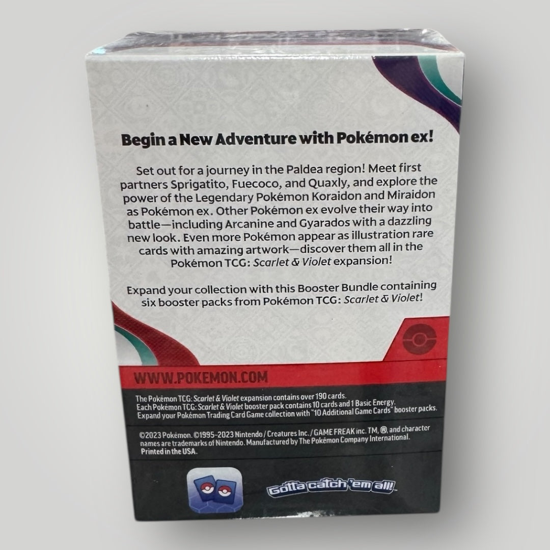 Scarlet and Violet booster bundle