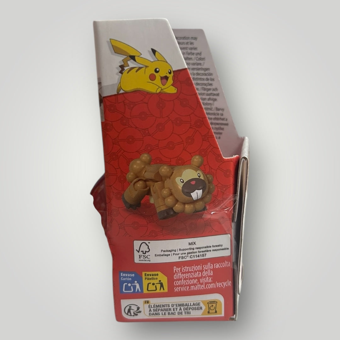 Brand New Mega Construx Pokemon Bidoof Construction Set Series 23
