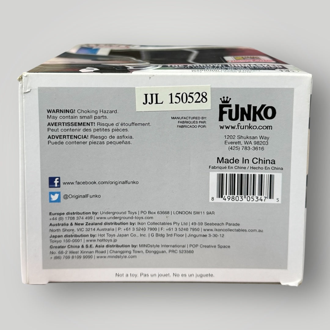 The Arrow: Unmasked Funko Pop #208