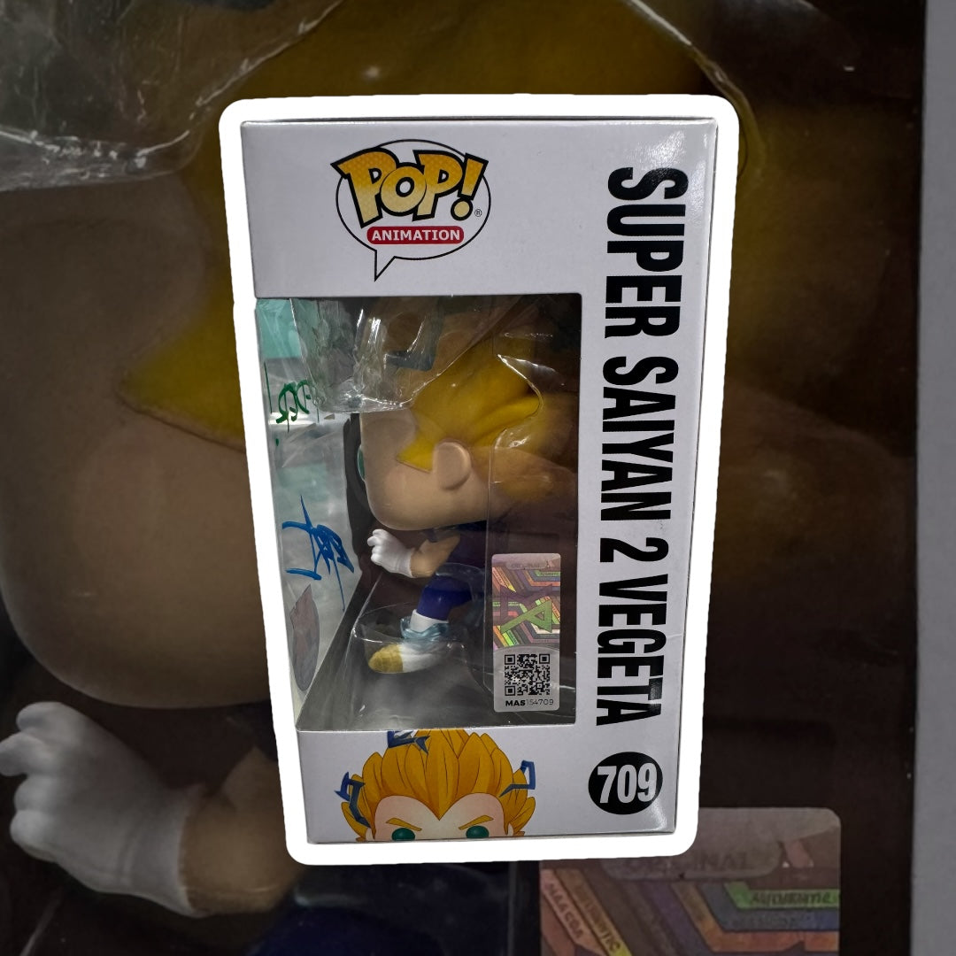 Dragon Ball Z Super Saiyan 2 Vegeta Autographed by Christopher Sabat