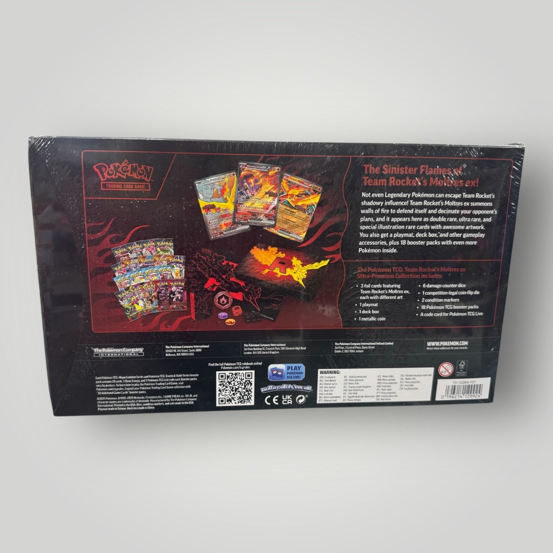 Team Rocket’s Moltres Ex Ultra-Premium Collection