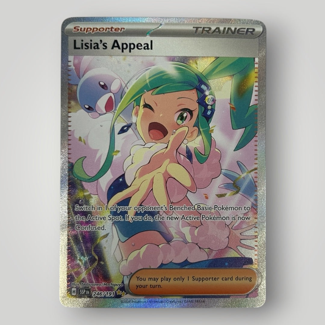 lisia's appeal pokemon card Lisia's Appeal - 246/191 246