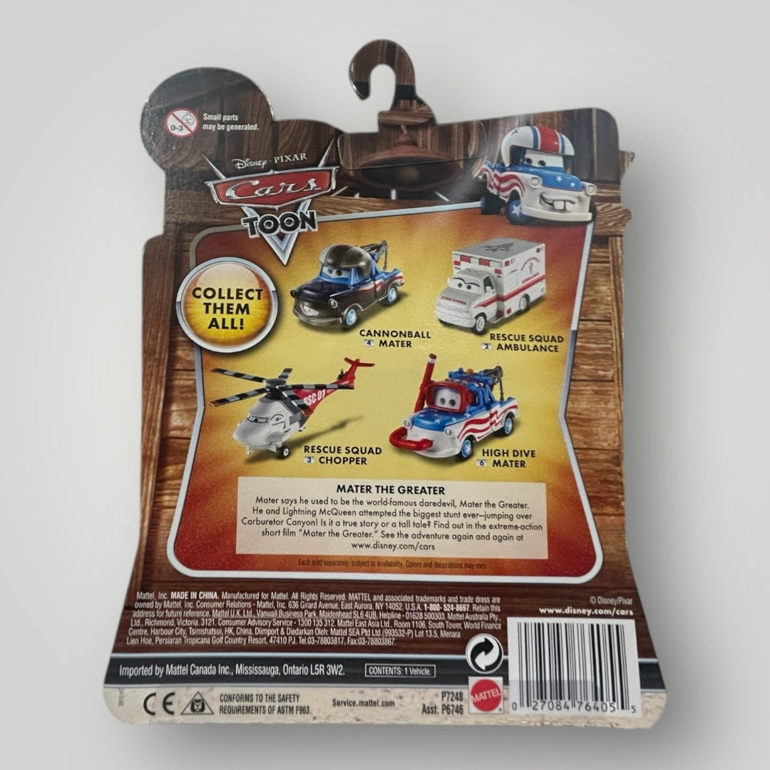Disney Pixar Cars Toon High Dive Mater #6