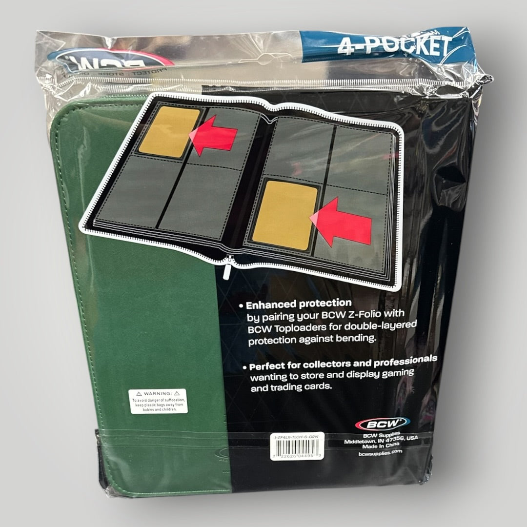 Z-Folio Top Loader Binder ( Green/160)