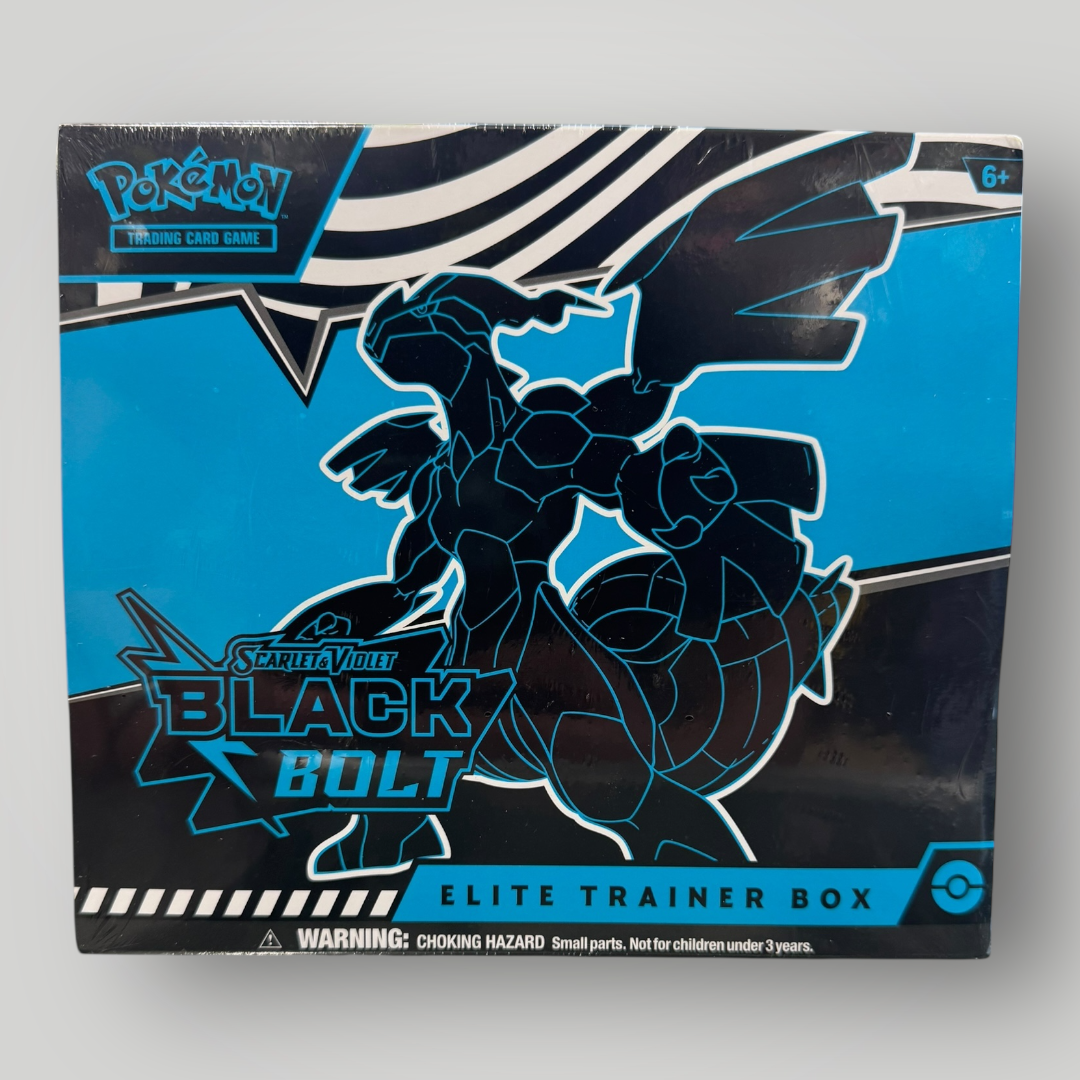 Scarlet & Violet Black Bolt Elite Trainer Box Pokemon TCG