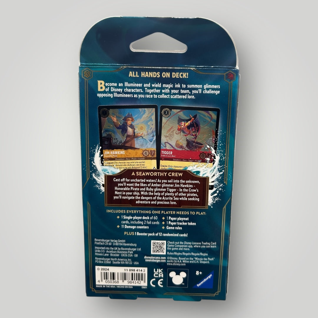 Lorcana: Azurite sea Single player deck (Amber & Ruby)