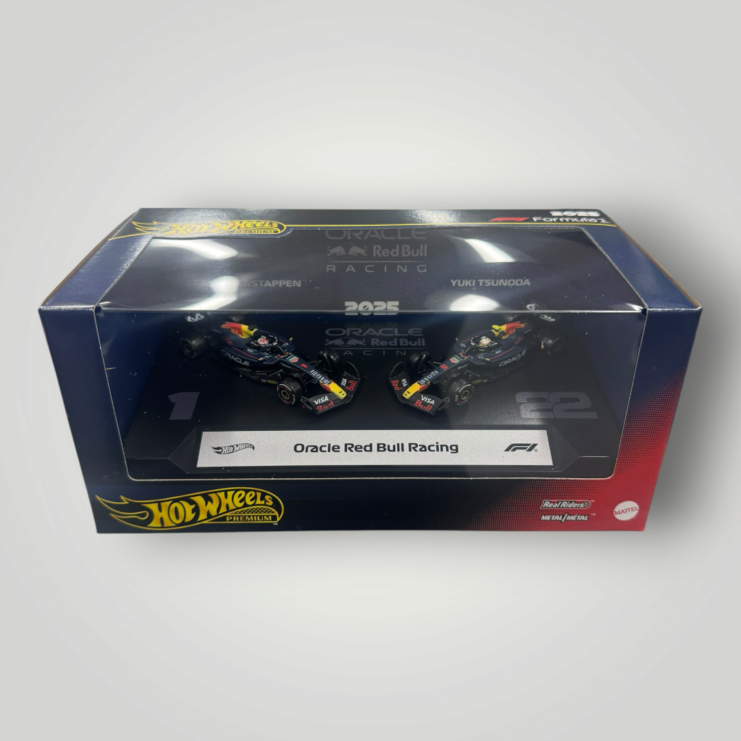 Hot Wheels Premium Formula 1 – Oracle Red Bull Racing Two-Car Set
