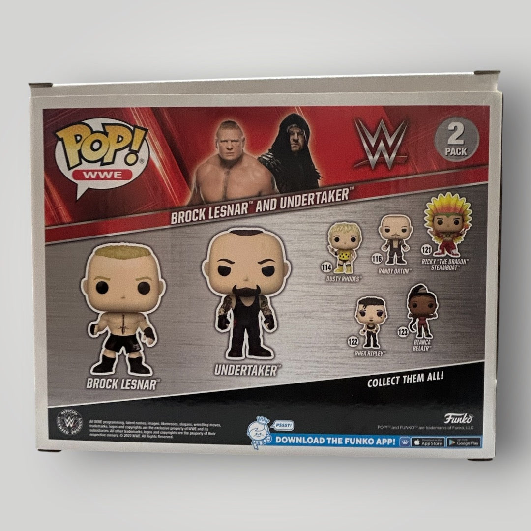 Brock Lesnar and Undertaker 2 pack