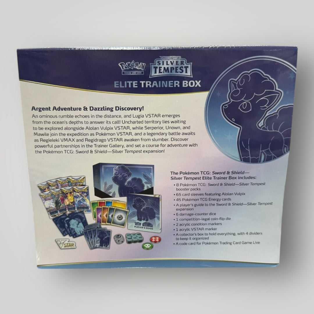 Pokemon SWSH12 Silver Tempest ETB