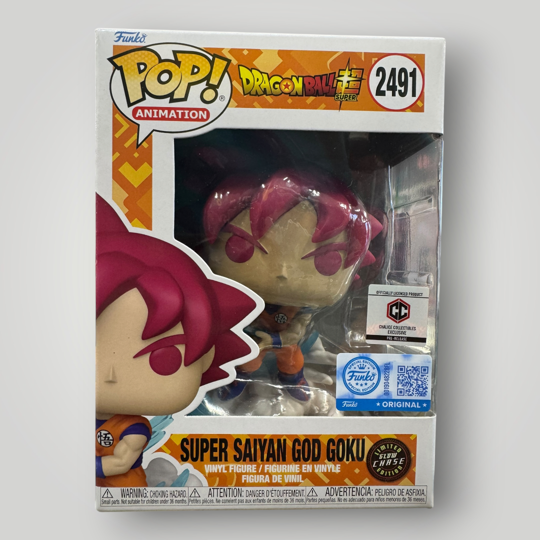 Chalice Pre-Release & Special Edition sticker Kamehameha (Glow in the Dark Chase)