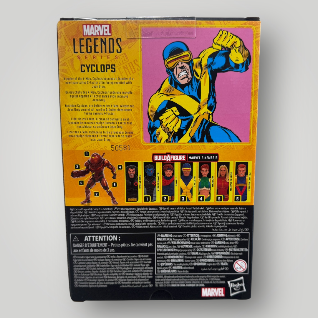 Marvel Legends Cyclops X-Men Comics Action Figure