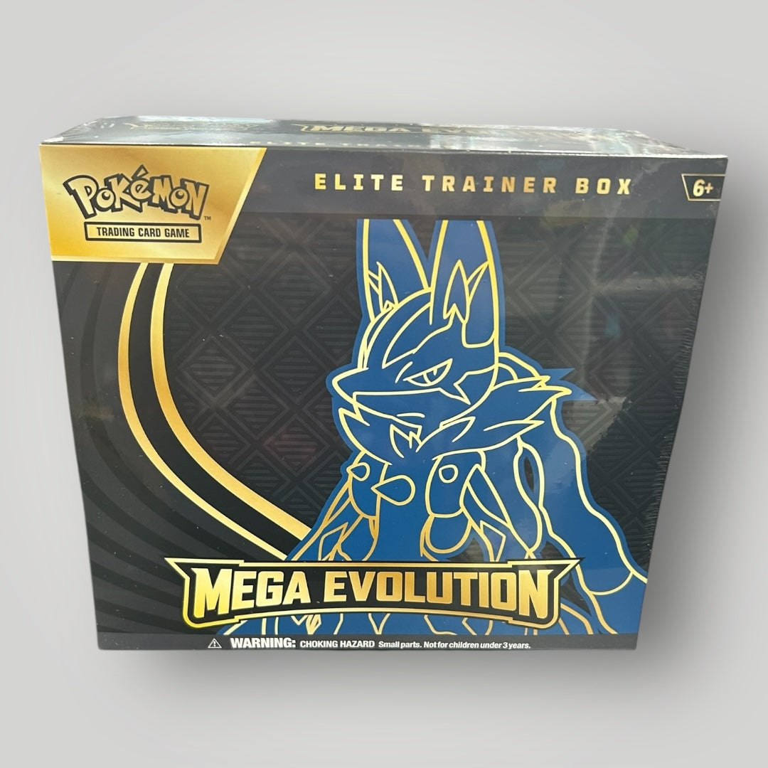 pokemon cards etb near me Mega Evolution Lucario ETB – POP'N TOYZ